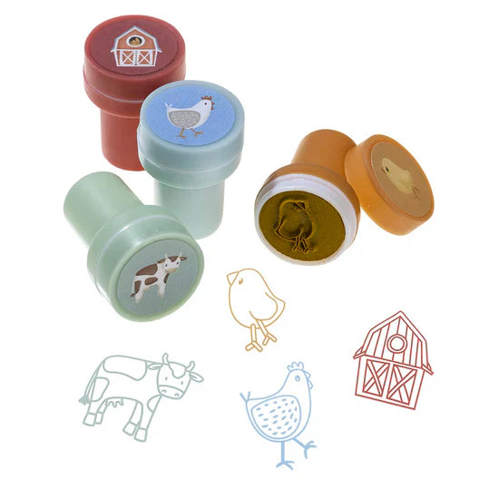 LITTLE DUTCH - Self Inking Stamps Little Farm