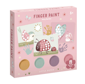 LITTLE DUTCH - Fingerpaint set - Fairy Garden