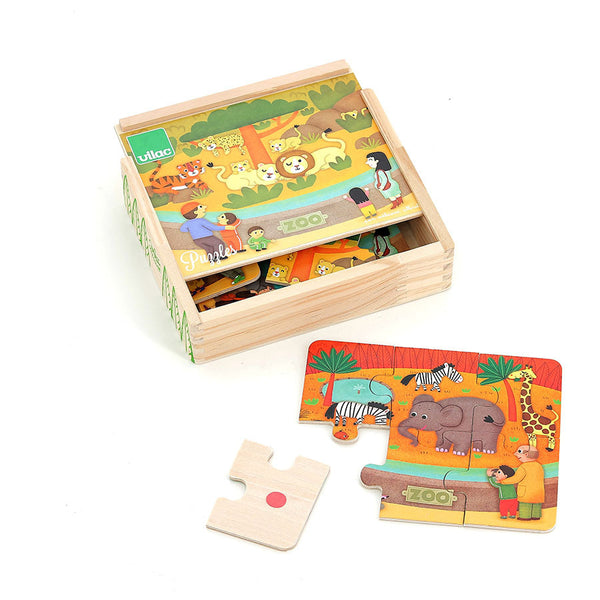 VILAC - Zoo - Wooden Puzzle