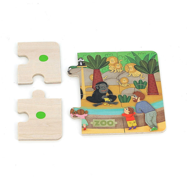 VILAC - Zoo - Wooden Puzzle