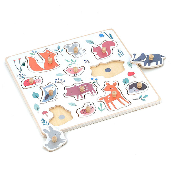 VILAC - Forest Animals Peg Puzzle