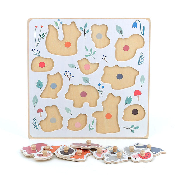 VILAC - Forest Animals Peg Puzzle