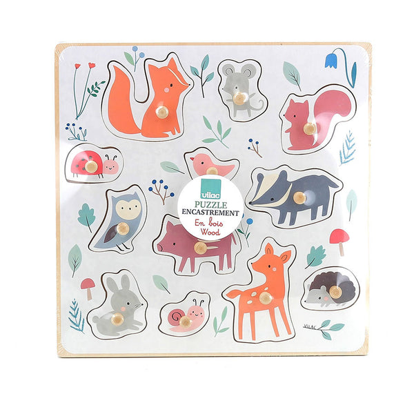 VILAC - Forest Animals Peg Puzzle