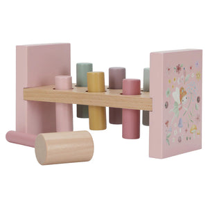 LITTLE DUTCH - Pounding Bench - Fairy Garden