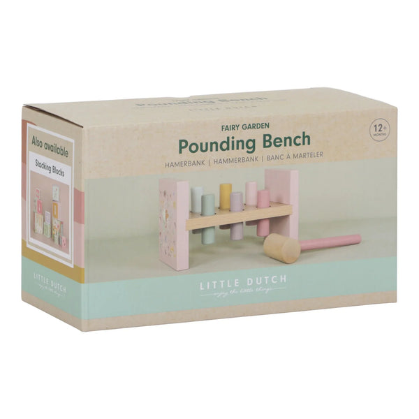 LITTLE DUTCH - Pounding Bench - Fairy Garden