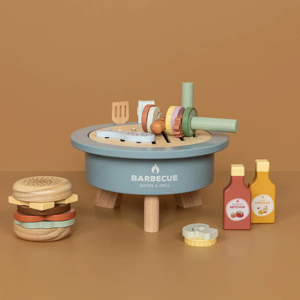 LITTLE DUTCH - Barbecue Toy Set