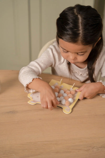 LITTLE DUTCH - Pompom craft kit Little Farm