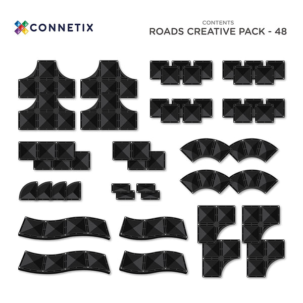 CONNETIX - Creative Roads Pack 48 pc