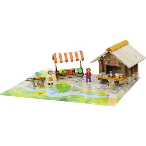 JEUJURA - Marketplace Set 80pcs